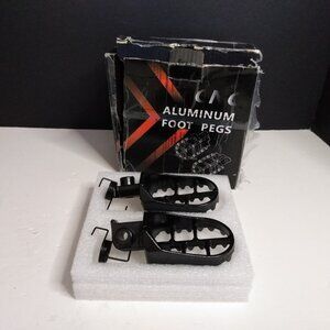 JFG Racing Aluminum Dirty Bike Foot Pegs with Springs